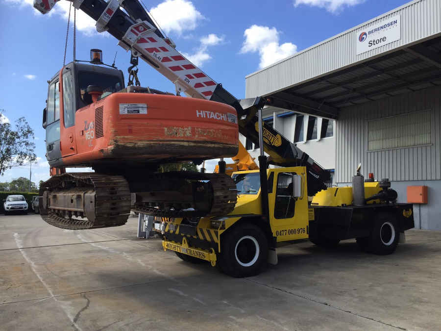 Machinery Install and Removal Crane Hire Brisbane