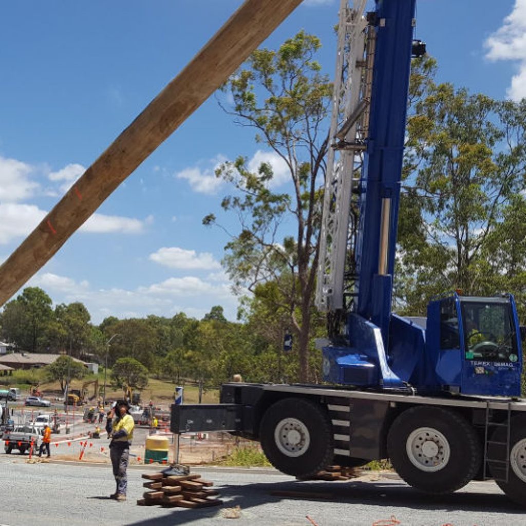 all terrain crane hire Brisbane