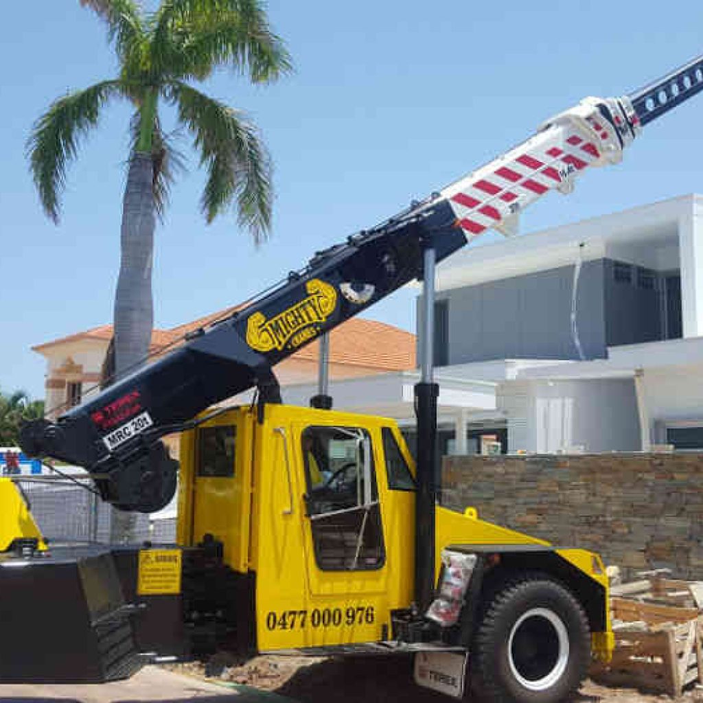 Crane Hire Logan, Brisbane & Redlands Mighty Cranes 24/7