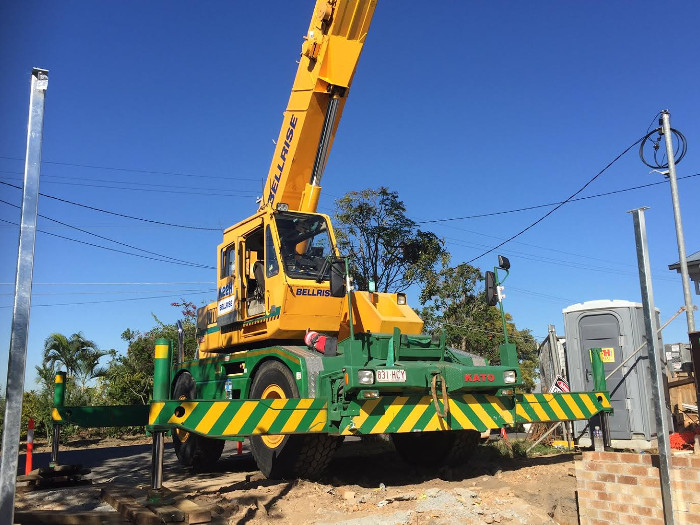 Rough Terrain Crane Hire Brisbane