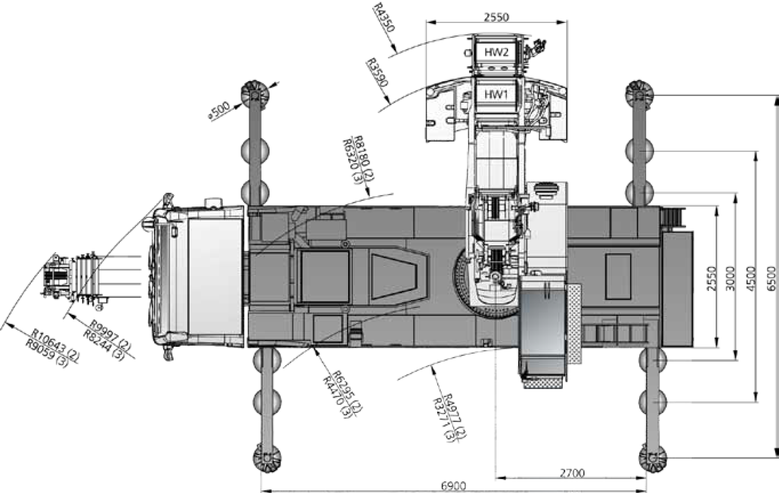 Demag City Crane Movement Diagram