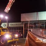 Elevated Signage Removal Brisbane - Crane Hire