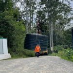 Water Tank Lift Crane Hire Brisbane