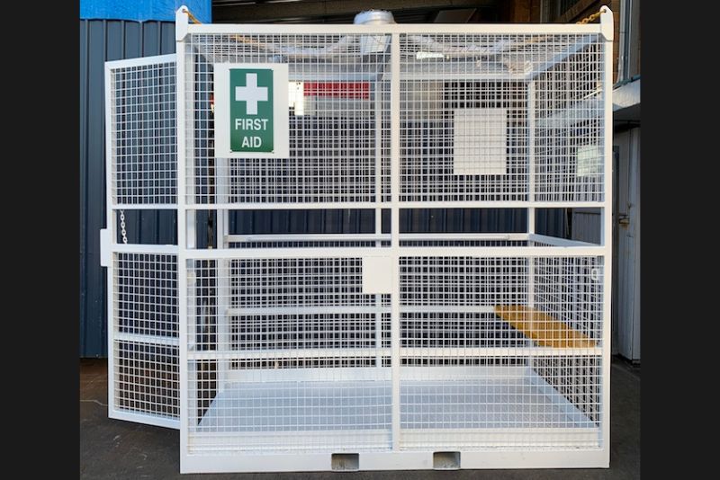 No 6 Bremco Crane First Aid Rescue Cage