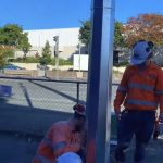 crane hire for light pole installation brisbane qld