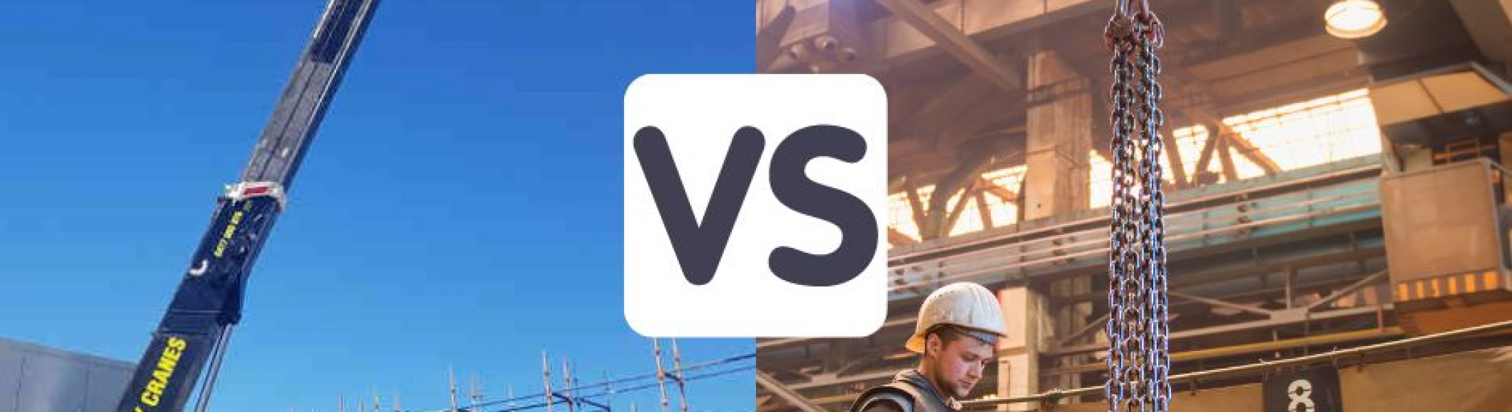 The Difference Between A Mobile Crane & A Hoist